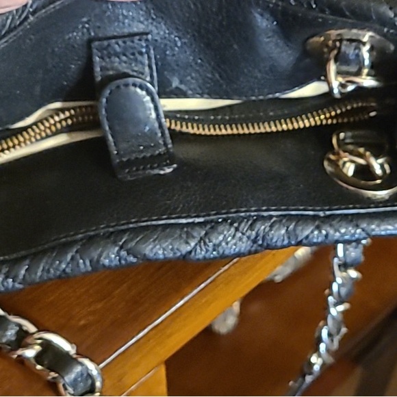 ❌SOLD❌ Vintage KATE SPADE Black Leather Minor Wear As Shown On Pictures! - Picture 12 of 14